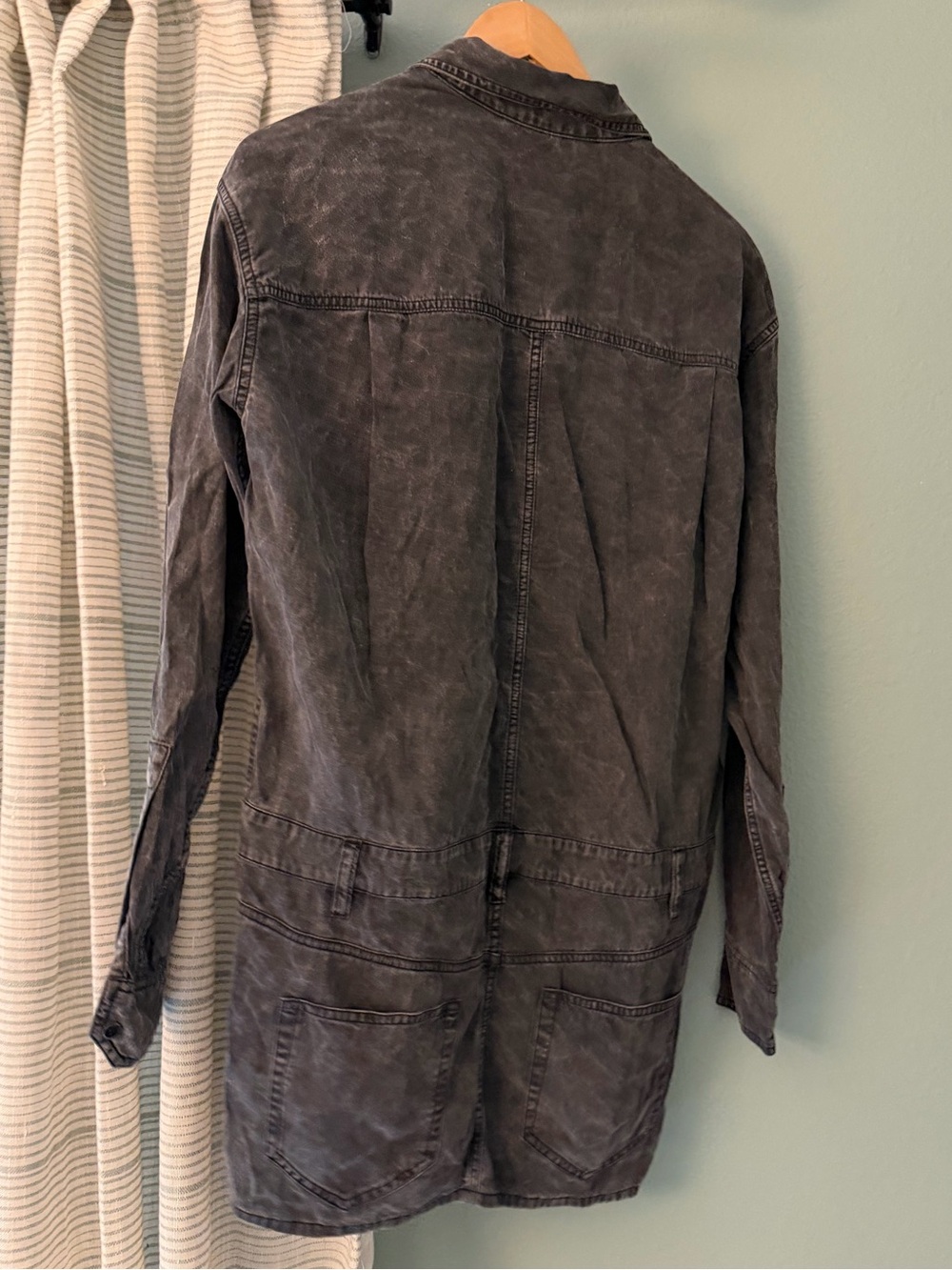 Isabel Marant Étoile Palvina Dress in a faded black wash EU36 - Picture 5 of 5